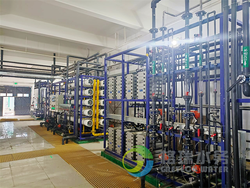 山西鋼鐵企業(yè)50t/h除鹽水項目